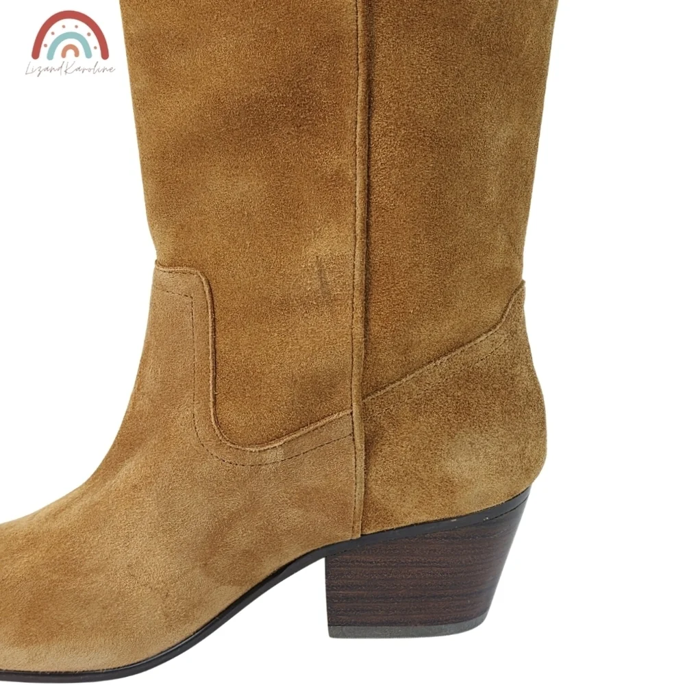 New! J. Crew Piper Knee-high Boots in Suede 5.5
